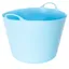 Red Gorilla Tub Flexi Large 38 Litres in Sky Blue